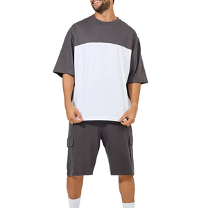 Conjunto de Ropa Urbana, Sudadera con Hombros Caídos y Pantalones Jogger a Juego, Ropa Casual de Algodón Grueso, Conjunto Urbano en Capas - Product Image 1