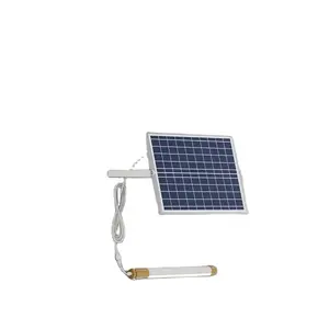 T12 lampada a LED fluorescente solare per uso domestico PC materiale del corpo alimentato a batteria per parco a tema esterno e illuminazione del giardino