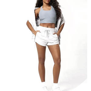 Venta en Línea, Último Diseño, Pantalones Cortos Transpirables 100% Algodón para Mujer, Venta al Por Mayor, Estilo Único 2026, Ligeros - Product Image 2