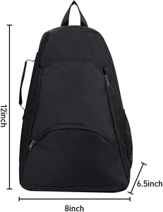 Custom Logo Customizable Brand Tennis Racket <b>Backpack</b> with Polyester Material Waterproof 7 Inch 30-40L Capacity for Women <b>Men</b> - Product Image 2