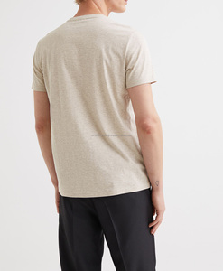 100% coton Logo personnalisé hommes T-shirt impression T-shirt personnalisé impression T-shirt uni T-shirt surdimensionné - Product Image 2