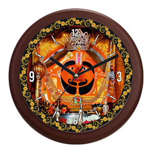 Horloge murale en plastique personnalisée Hanuman Ji, dernier cri, pour la décoration du salon, cadeau pour la fête des mères et Noël - Product Image 4
