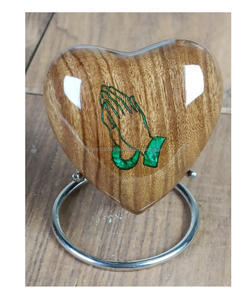 Wholesale Custom Shape Engraved Wooden Cremation <b>Urns</b> for Human Ashes Wood <b>Urns</b> for Pets <b>Dogs</b> and Cats With Best Quality - Product Image 6