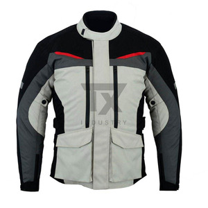 เสื้อแจ็คเก็ตสำหรับลูกค้าทุกเพศ สีส้ม-ดำ ผ้าทอ สำหรับขี่สโนว์โมบิล ทนทานต่อการฉีกขาด ระบายอากาศได้ดี บุขนด้านใน 600D ใช้ได้ทุกฤดู - Product Image 2