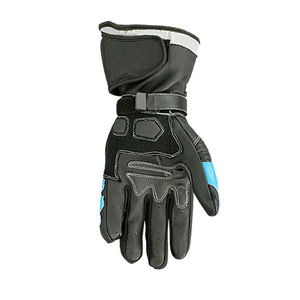 Proveedor Directo de Fábrica, Guantes de Motocicleta de Cuero, Diseño y Logotipo Personalizados, Guantes de Carreras de Alta Calidad, Protección Completa para las Manos - Product Image 4
