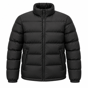 Blouson d'hiver pour homme de haute qualité, imperméable, à capuche, col rabattu, chaud et confortable, style bomber - Product Image 5