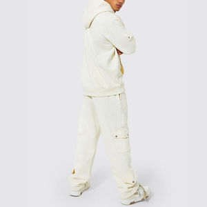 Conjunto Deportivo de Felpa de Algodón para Hombre, Nueva Llegada 2026, con Logotipo Personalizado, Sudadera con Capucha y Pantalones Jogger, Ropa Deportiva Informal a la Moda - Product Image 2