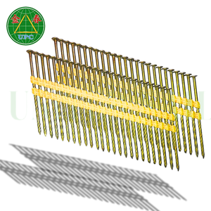 Clous en bande plastique haute résistance testés sur chantier, en acier, à tige lisse/visée, à tête quadrillée/lisse, unité de mesure - Product Image 3