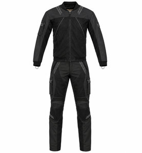 Traje de Motocicleta BW para Hombre GS Swartberg Air, Negro, Verano, Ventilado, Estilo Cafe Racer, Urbano/Heritage, Roadster - Product Image 1