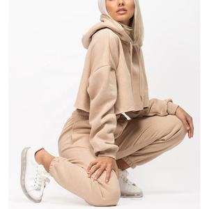 Ensemble survêtement unisexe pour homme, sweat-shirt et jogging, 2 pièces, fabricant de vêtements OEM, logo au dos, coupe ample - Product Image 2