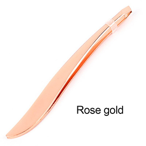 Newest Stainless Steel Eyebrow Tweezers Eyelashes Hair Removal Slanted Puller Eye Brow Trimmer Makeup Beauty Tools - Product Image 4