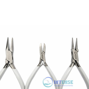 ชุดคีมทำเครื่องประดับคุณภาพดีที่สุด ทนทาน ทำจากเหล็กกล้าไร้สนิม สำหรับงานฝีมือมืออาชีพ การออกแบบที่แม่นยำ และงาน DIY - Product Image 3