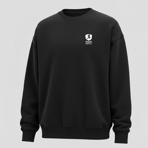 Sweat-shirt classique pour homme en coton mélangé, col rond et poignets côtelés, idéal pour les voyages et le quotidien. - Product Image 1