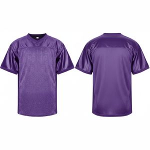 Customizable Breathable Mesh American <b>Football</b> Rugby Jersey Quick Drying Sportswear Plus <b>Size</b> with Short Sleeves - Product Image 1