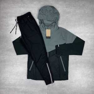 Designer <b>Men</b> Reflective Windbreaker Set Lightweight Breathable Summer Tracksuit - Product Image 2