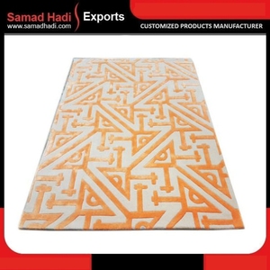 Ensembles de tapis artisanaux modernes – Meilleur prix – Tapis tuftés à la main, brodés, en laine pelucheuse, motif marocain – Vente en gros pour salon - Product Image 6