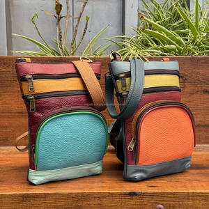 Sac bandoulière en cuir recyclé multicolore classique de fantaisie à la mode Sac à bandoulière de luxe pour femmes - Product Image 4