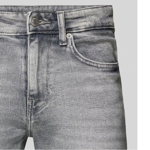 Pantalones Cortos de Mezclilla Holgados para Hombre, Estilo Vintage, Lavado Ácido, Jorts Baggy Y2K, OEM, Estilo Casual, Personalizados, 2026 - Product Image 3