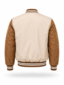 High Quality Wholesale Winter <b>Men's</b> High Street Style Stand Collar Quick Dry Nonwoven Nylon <b>Suede</b> Zipper Solid Pattern <b>Jacket</b> - Product Image 2