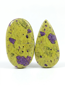 Wholesale Radha Arts Natural Yellow Purple Atlantisite Loose Gemstone Cabochon Healing Pendant 925 Sterling Silver Jewelry - Product Image 2
