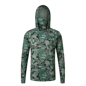 Vêtements de pêche personnalisés en gros à séchage rapide, à manches longues, avec protection UV UPF 50+, sweat-shirt et chemise pour les sports de plein air - Product Image 1