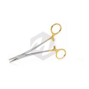 Portaagujas Mayo Hegar de 6.5 pulgadas, instrumentos quirúrgicos médicos de carburo de tungsteno, 2 unidades, pinza hemostática para sutura veterinaria - Product Image 2