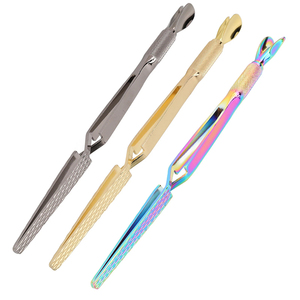 MARI INSTRUMENTS Pince à épiler chirurgicale à double tête en acier inoxydable avec logo personnalisé - Product Image 5