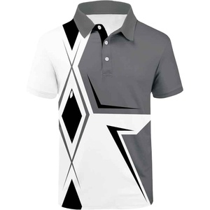 Camisa Polo Casual de Estilo de Vida Lujoso, Textura de Tela Elegante, Apariencia Veraniega con Estilo, Camisa Polo de Algodón de Secado Rápido para Hombre - Product Image 1