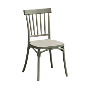 TM15 Versatile <b>Dining</b> <b>Chair</b> with Vertical Slat Back | Modern Polypropylene Cafe Bistro <b>Chair</b> for Luxury Home Restaurant Patio - Product Image 1