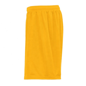 Elastic Mid Waist Woolen Solid Front Embroidered Men Shorts Breathable Lightweight Athletic Sports Training - Product Image 3