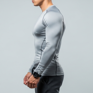 REXFIT SPORTS Camisetas Deportivas de Manga Larga para Hombre, Tejido Deportivo Suave, Proveedor de Ropa Casual OEM - Product Image 3