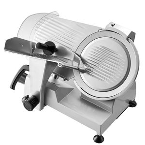 Commercial 320W Electric Deli Meat Slicer with 12\" Carbon Steel <b>Blade</b> and Adjustable 0 0.6\" <b>Sharpener</b> for Slicing Meat - Product Image 1