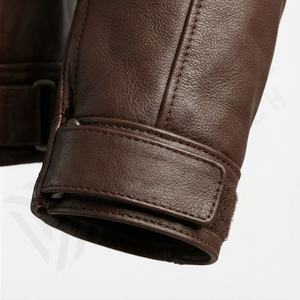 Blouson de moto en cuir de haute qualité en cuir de vachette avec panneaux Samtex quadri-directionnels, équipement de protection pour motards, couleur personnalisable - Product Image 6