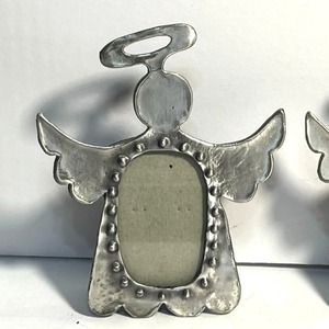 Handmade Tabletop Novelty Shape Aluminum Material Metal Angel Photo <b>Frame</b> Vertical - Product Image 6