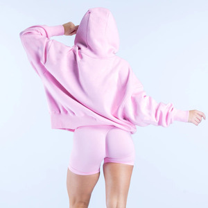 Sudadera con Capucha para Mujer, Superventas, al por Mayor, con Logotipo Personalizado, Corte Holgado, Hombros Caídos, Manga Larga, Puños y Dobladillo Acanalados - Product Image 5