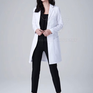 Blouse de laboratoire professionnelle moderne, légère, durable et respirante pour médecins, infirmières, scientifiques, usage en laboratoire hospitalier - Product Image 2