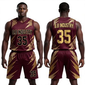 Uniforme de baloncesto juvenil para hombre, diseño dinámico azul y blanco con efecto salpicado, pantalones cortos de jersey personalizados, número 10, kit premium de la industria B.B. - Product Image 5