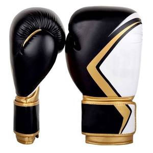 Guantes de boxeo de cuero genuino en venta en línea, marca privada, guantes de boxeo transpirables de alta calidad personalizados - Product Image 1