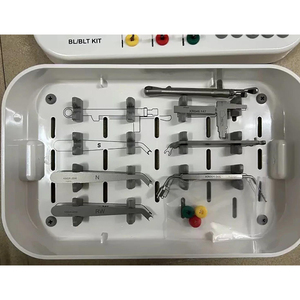 Stainless Steel Manual Flex Periotomes Root Extraction Screw Extracting Dental Implant Surgical <b>Instruments</b> Set for Oral Surgery - Product Image 2