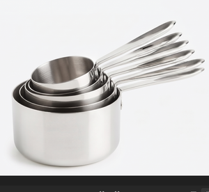 Ensemble de tasses à mesurer en acier inoxydable de qualité supérieure, outils de cuisine résistants à la chaleur pour une cuisson et une pâtisserie précises - Product Image 4