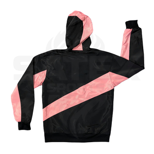 Conjunto Deportivo de 2 Piezas para Hombre, Estilo Vintage, Chaqueta Cortavientos Holgada de Nailon y Pantalones Cortos, Ropa Deportiva - Product Image 3