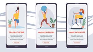Application mobile d'entraînement physique intelligente, suivi des entraînements, plans de régime, connectivité avec l'entraîneur, synchronisation de la santé, compatible Android et iOS - Product Image 2