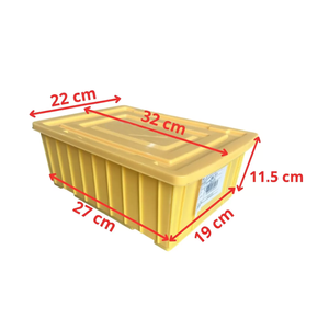 OEM Custom PP Plastic <b>Storage</b> Crate <b>Stackable</b> Multi Industry <b>Container</b> - Product Image 3