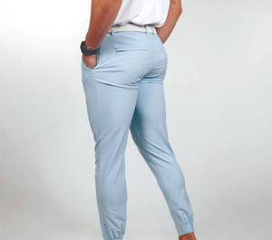 Pantalones de Golf para Hombre, de Secado Rápido, para Verano, Ropa de Trabajo, Cintura Alta, Corte Recto, Transpirables - Product Image 2