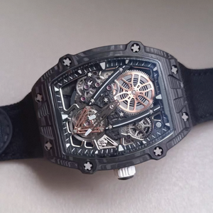 Reloj de Buceo Super RM Collaboration de 38g y 9mm, Ultrafino, con Tourbillon Flotante, de Fibra de Carbono, Luminoso, Estilo Hip-Hop - Product Image 3