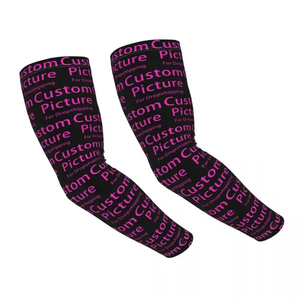 Custom Printed Seamless Eco-Friendly <b>Cycling</b> Arm Sleeves Unisex Anti-Uv Spandex Polyester Compression Cover Adults - Product Image 1