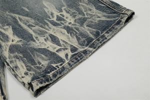 Pantalones Cortos de Mezclilla para Hombre, Venta al Por Mayor, Tela de Mezclilla de Algodón Premium, Corte Recto, Estilo Casual y Urbano - Product Image 3