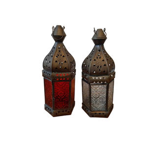 Lámpara de aceite de latón pulido macizo de estilo antiguo hecha a mano, lámpara de huracán náutica vintage para decoración del hogar y jardín. - Product Image 2