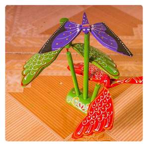 Libellule en bois de bambou vietnamienne, jouet DIY, haute qualité, jouets éducatifs classiques, fabrication artisanale, durable, fabricant OEM, personnalisable - Product Image 1