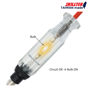 Probador de Circuitos Profesional de 6V 12V 24V con Sonda Larga, Probador de Voltaje Automotriz de Alta Resistencia para Mantenimiento de Camiones, Automóviles y Remolques - Product Image 2
